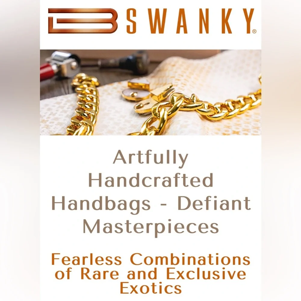 BSWANKY- Handmade Genuine limited leather Pink luxury convertible Sophie Bag.